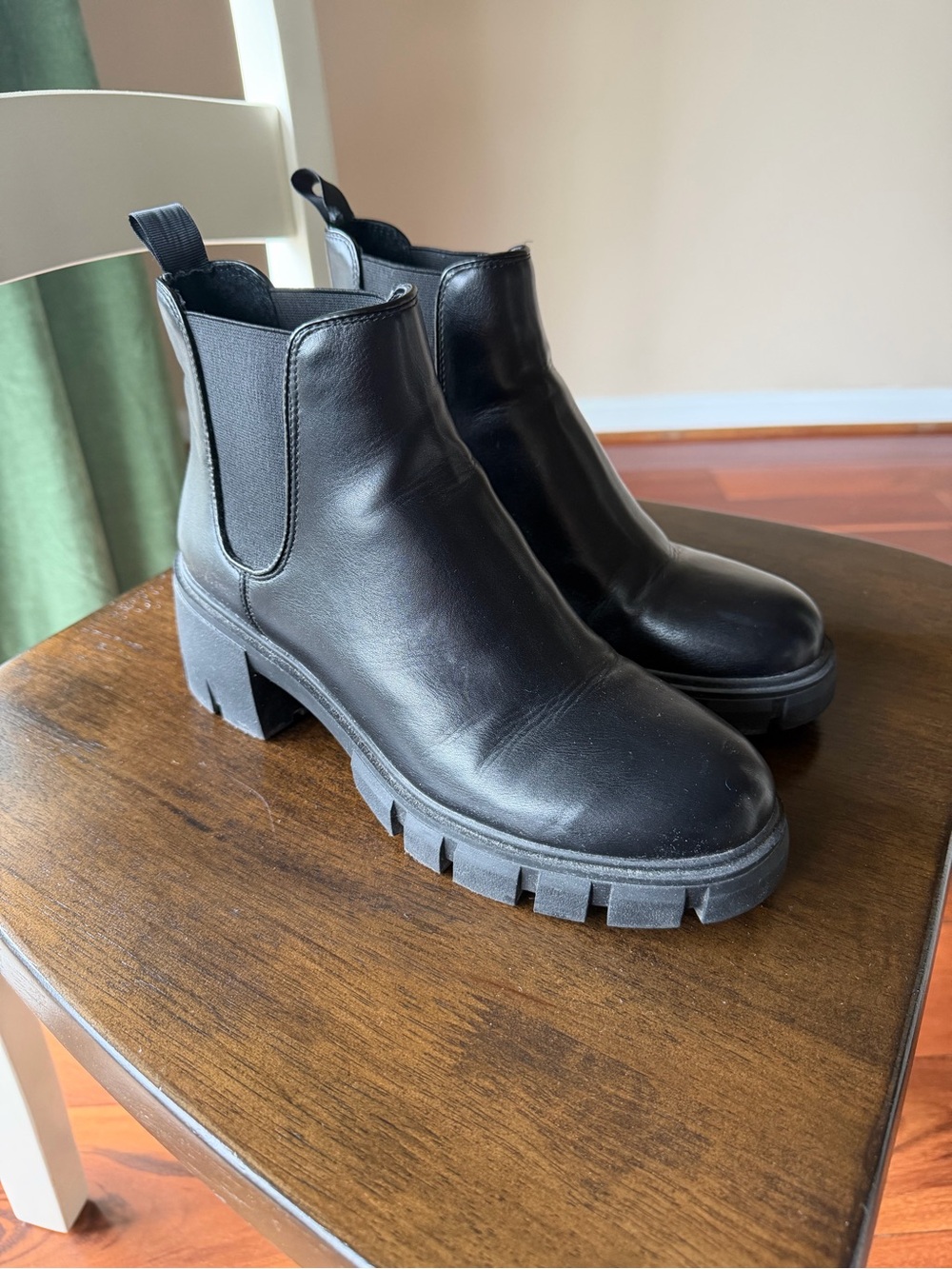 Steve Madden Black Boots